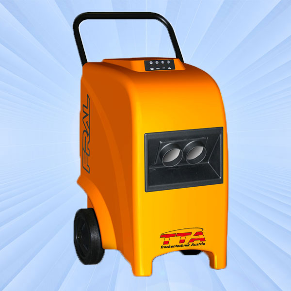 Bautrockner FDSR44 mit einer Entfeuchtungskapazität bis zu 44 Liter pro Tag